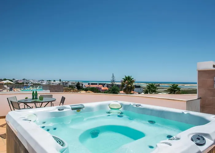 Fuseta Ria Resort - Villa Jasmine - Pool, Jacuzzi & Sea Views